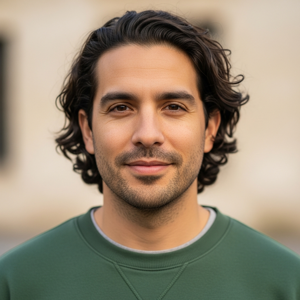 Portrait of Theo Ramírez